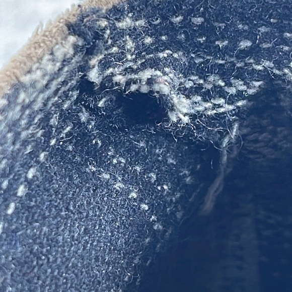 TOMS Desert Suede Taupe Wedge Lace Up Booties size 7.5 - Picture 9 of 9